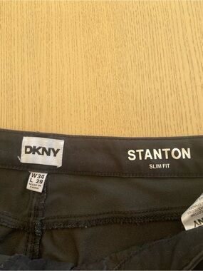 DKNY Stanton Slim Fit Men’s Black Pants